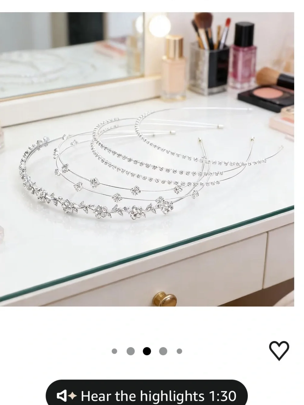 Rhinestone headbands - Picture 2 of 3